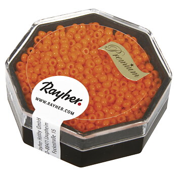 Orange - Capri, ø2,2mm, 8g, Rocailles - Premium, MIYUKI, Rayher