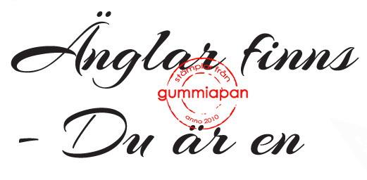 Änglar finns - Du är en, Gummiapan, 