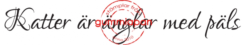 Katter är änglar med päls, Gummiapan, 