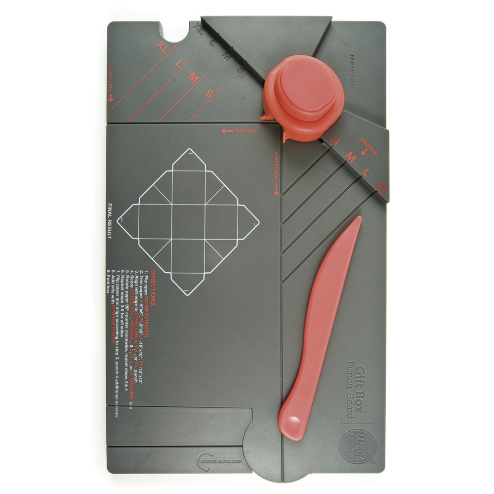 Gift Box Punch Board, We R Memory Keepers, 