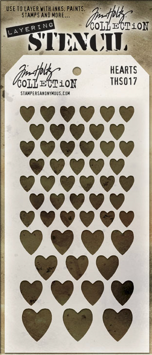 Hearts, Stampers Anonymous, Tim Holtz