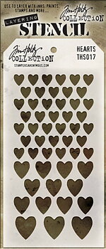 Hearts, Stampers Anonymous, Tim Holtz