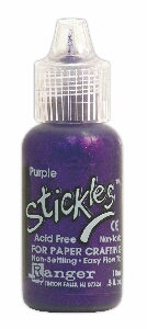 Purple, Stickles Glitter Glue, Ranger Ink