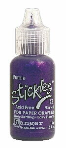 Purple, Stickles Glitter Glue, Ranger Ink