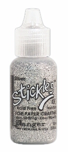 Silver, Stickles Glitter Glue, Ranger Ink