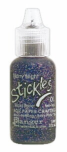 Starry Night, Stickles Glitter Glue, Ranger Ink