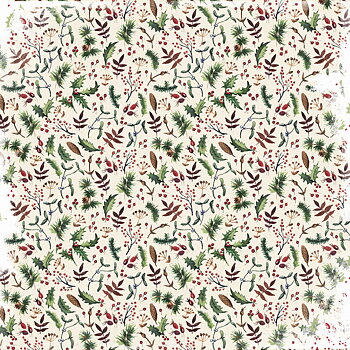 Mistletoe - Home for Christmas, 12x12", dubbelsidigt, Kaisercraft Papers