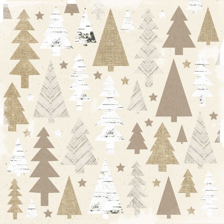 Decoration - Home for Christmas, 12x12", dubbelsidigt, Kaisercraft Papers