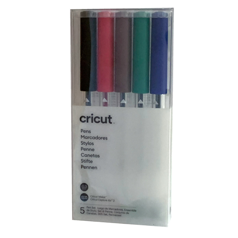 Extra Fine Basic pen set (0,3), 5st, Cricut, 