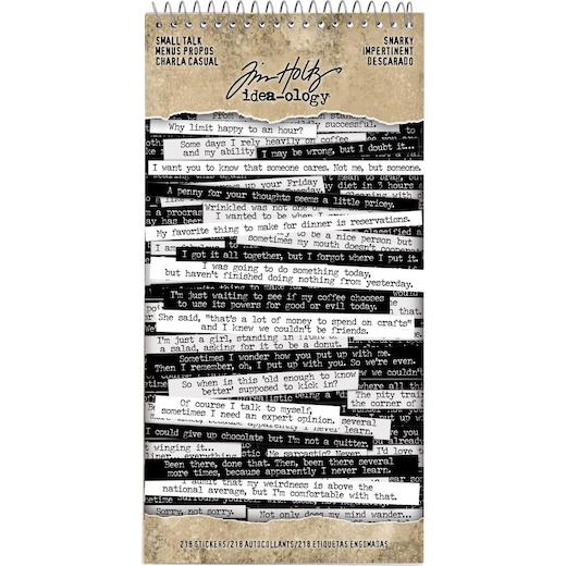 Meningar - Snarky, 218st, Tim Holtz
