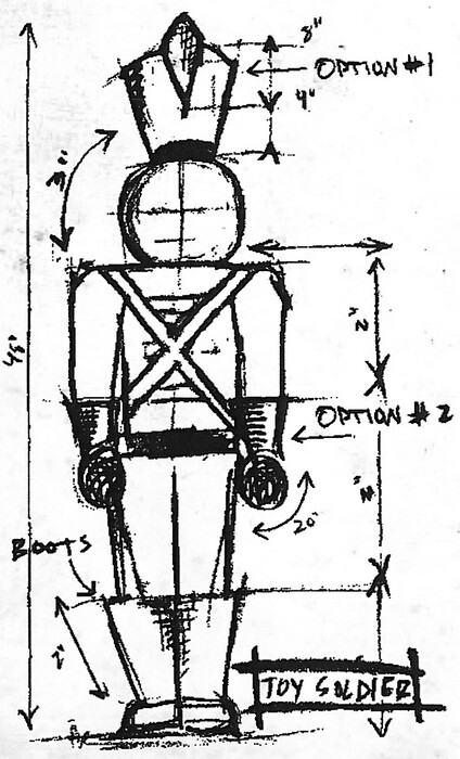 Toy Soldier, Tim Holtz Stamps, Stampers Anonymous