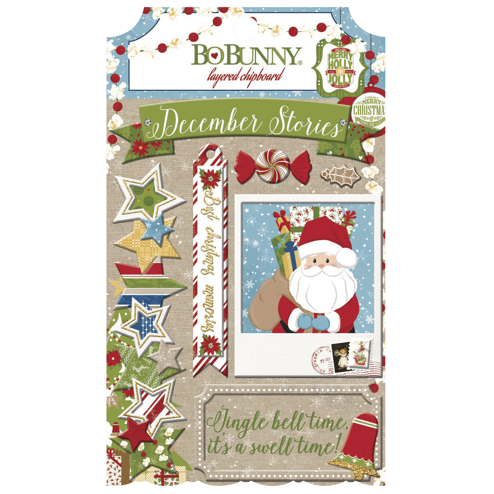 Dear Santa - Chipboard, BoBunny, 