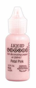 Petal Pink, Liquid Pearls, Ranger Ink