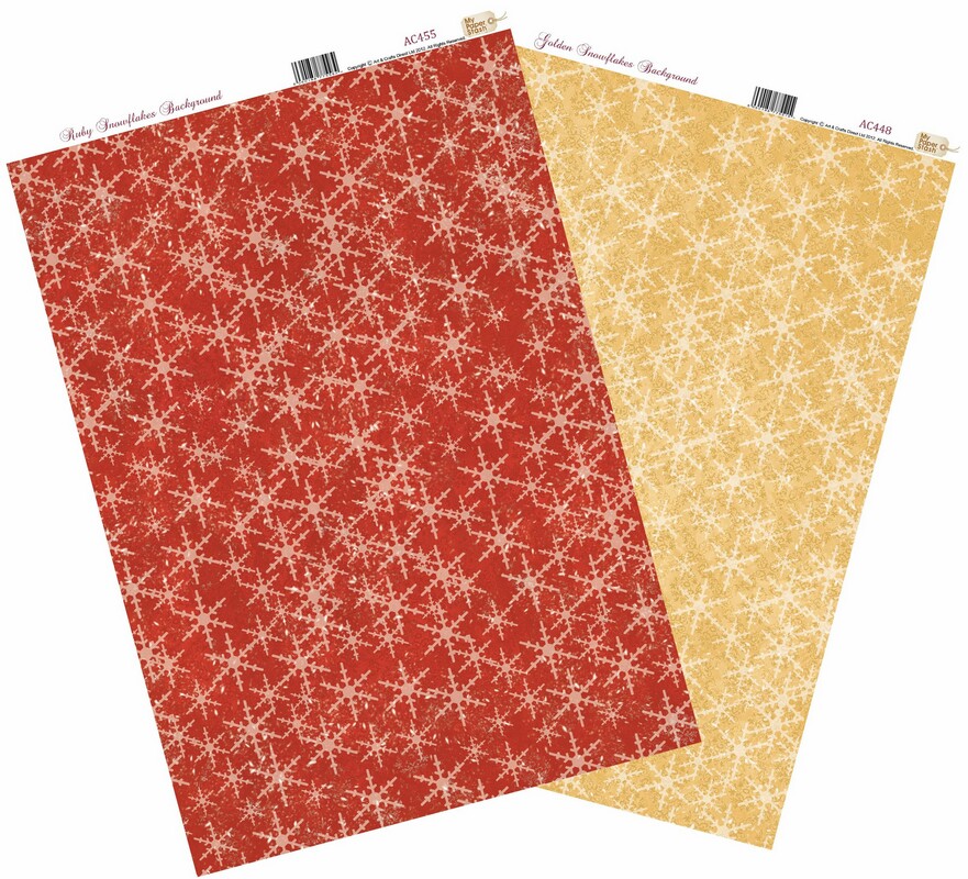 2 st papper,  A4, My Paper Stash