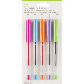 Extra Fine pen set (0,3), 5st, Cricut, 
