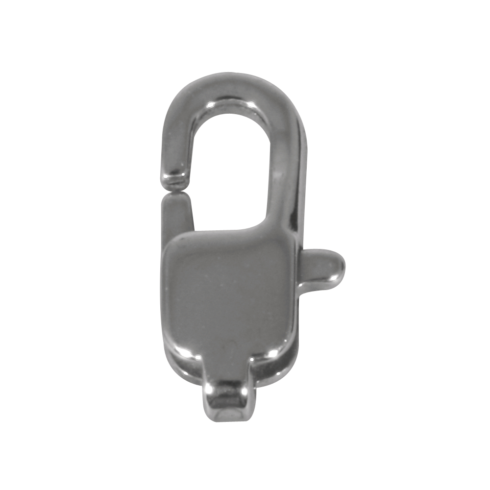 Platinum - rostfrittstål, Lås, 11mm, 1st, Rayher