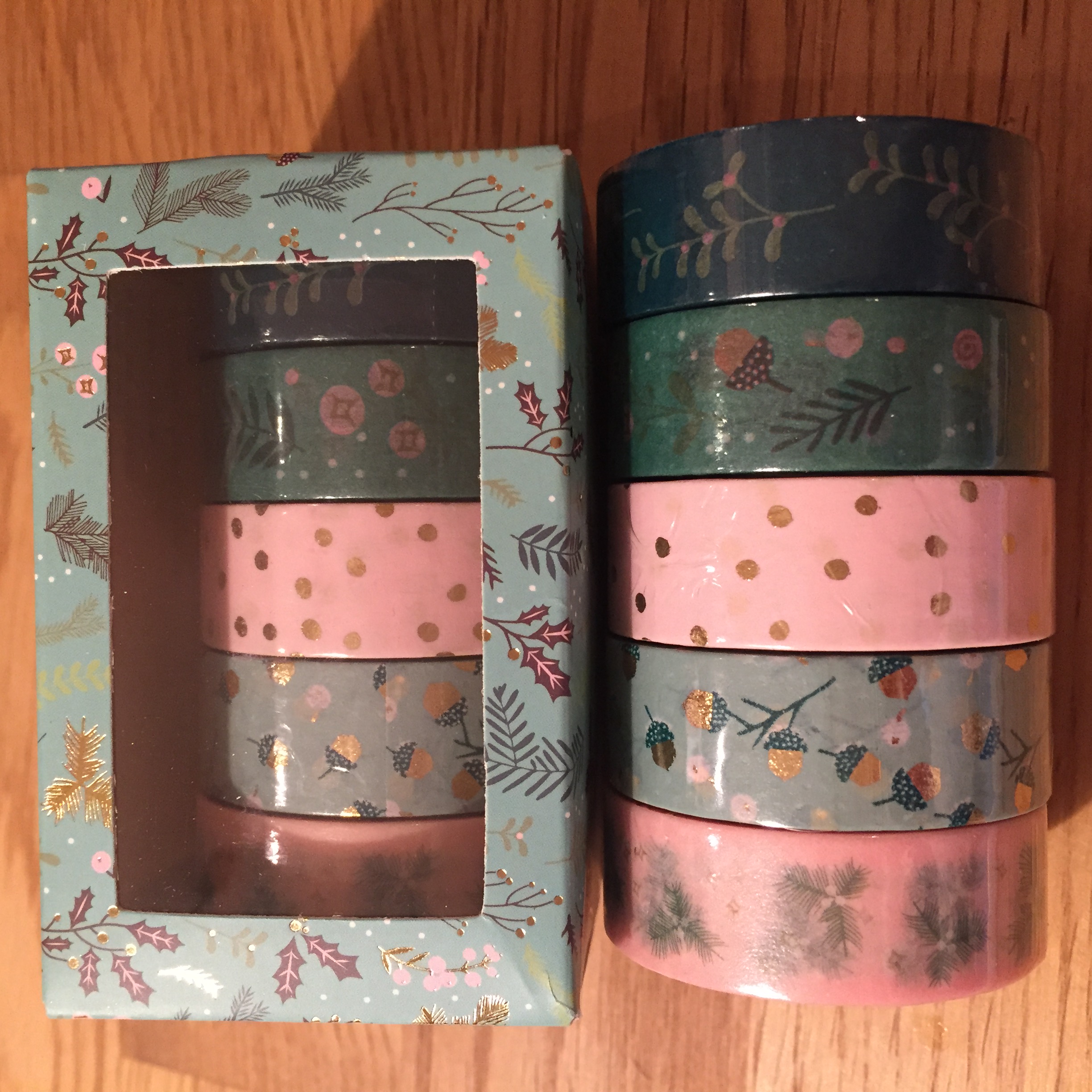 Classical Christmas, Washi tape,  5st, Rico Design, 