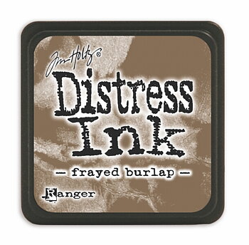 Frayed Burlap mini ink pad, Ranger Ink