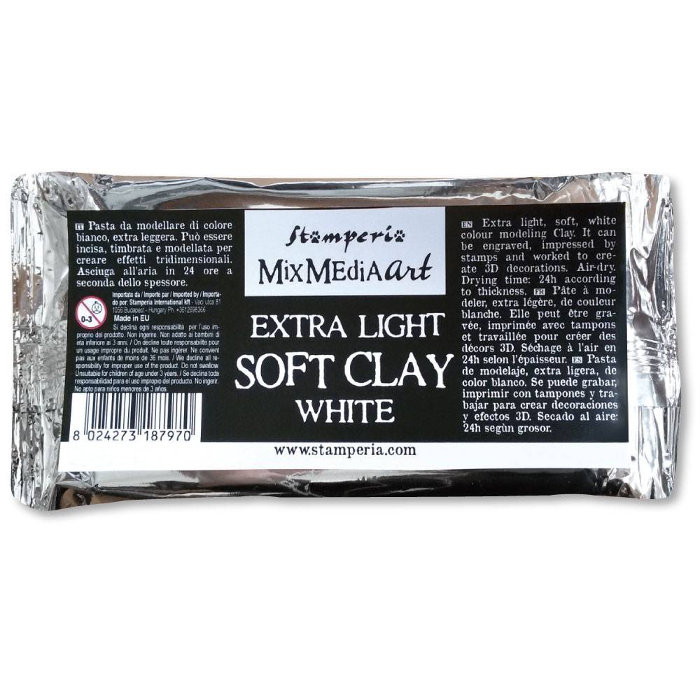Lera - Soft Vit, 160g, Stamperia