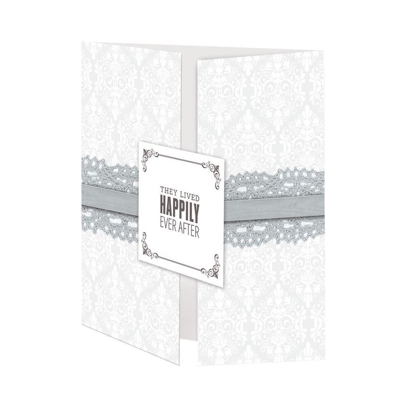 Kort och kuvert 25st, 6x6", Docrafts, - 3