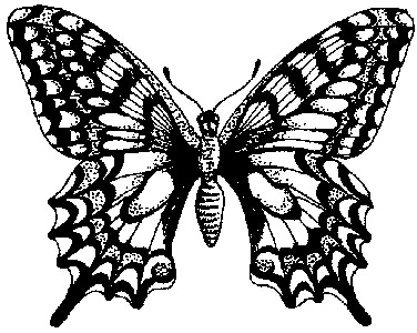Swallowtail, Art Stamps