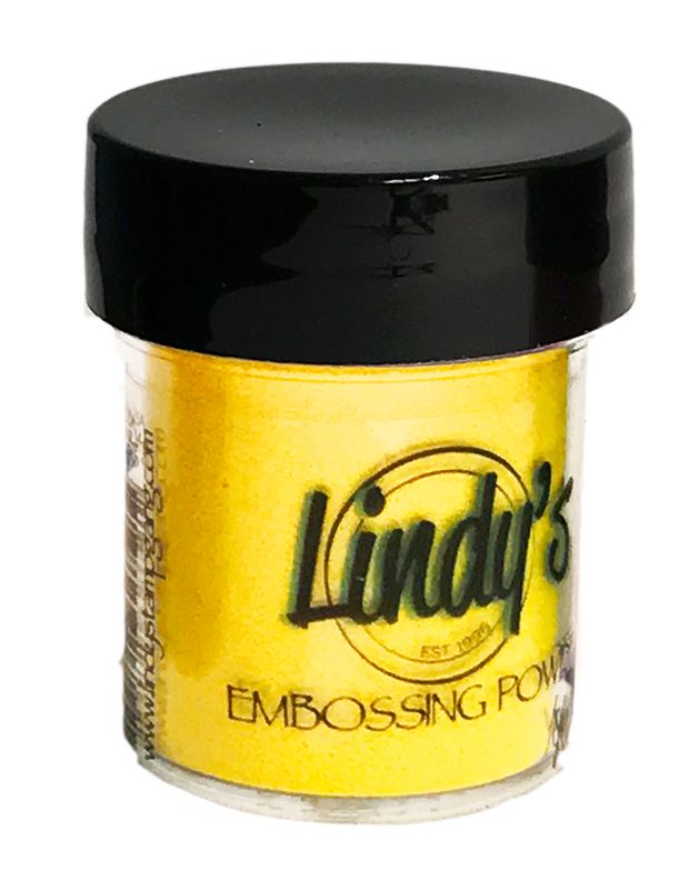 Yodeling Yellow, Embossing Powder, Lindy's Stamp Gang