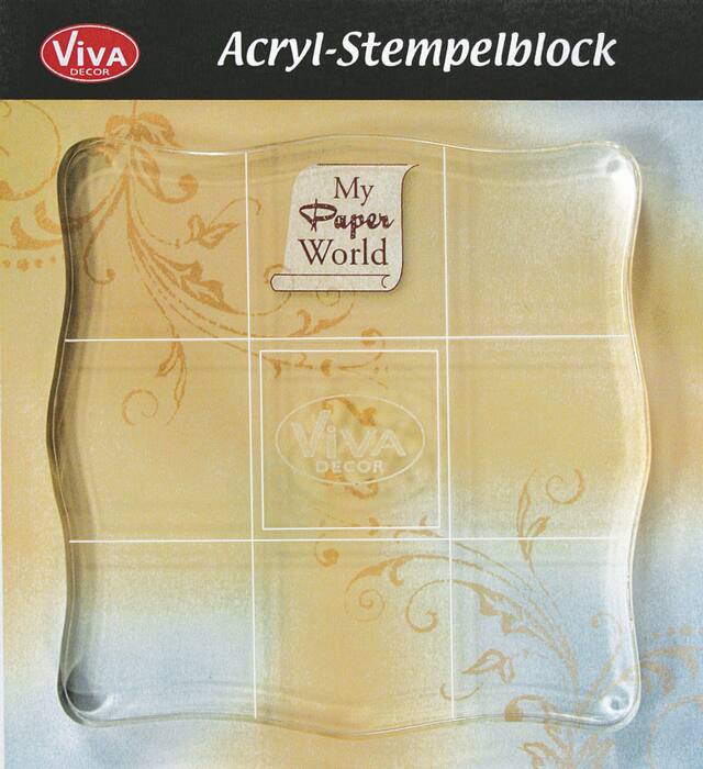 Akrylblock (10x10cm), Viva Decor