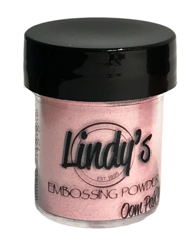 Oom Pah Pah Pink, Embossing Powder, Lindy's Stamp Gang