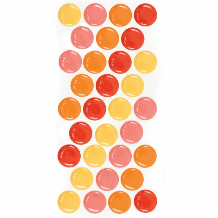 Enamel Dots 32st - Warm, We R Memory Keepers