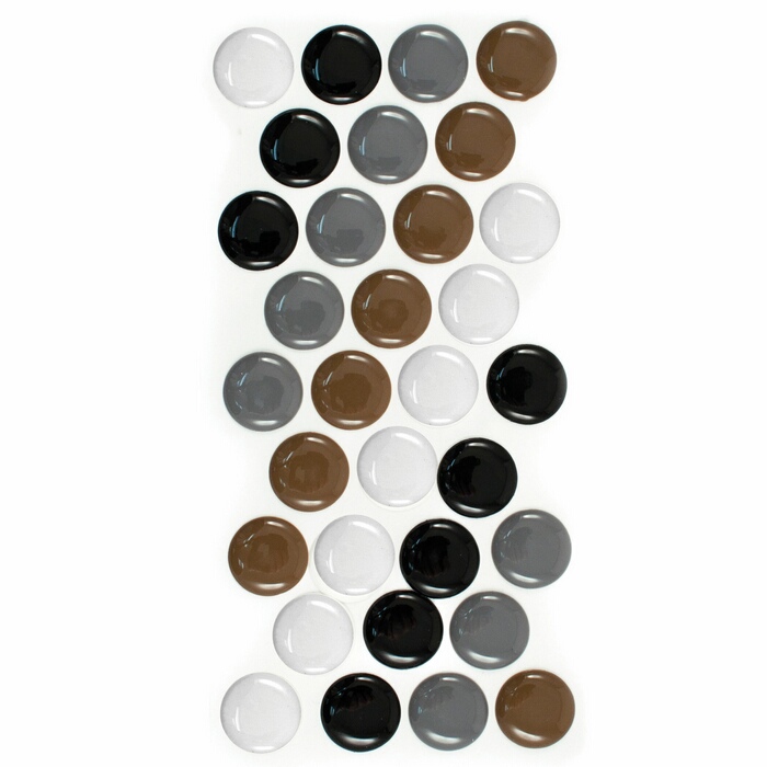Enamel Dots 32st - Neutral, We R Memory Keepers