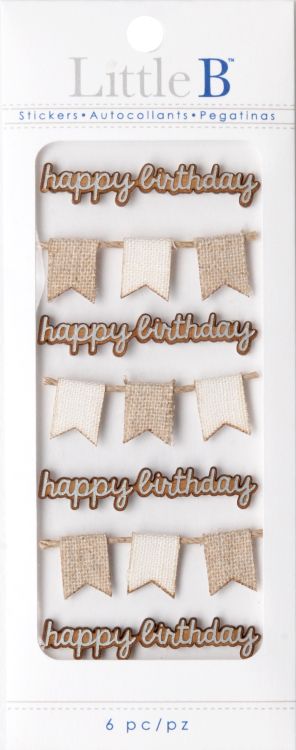 Happy Birthday - mini, 7st. , Little B