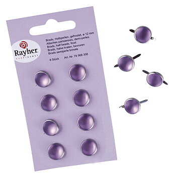 Frostig lila - Brads, 12st, Rayher, 