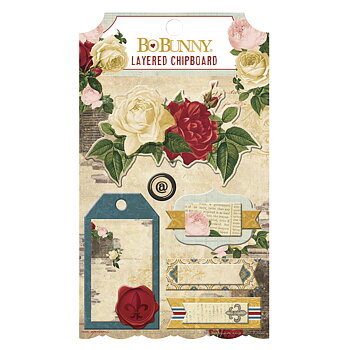 Juliet - Chipboard, BoBunny, 