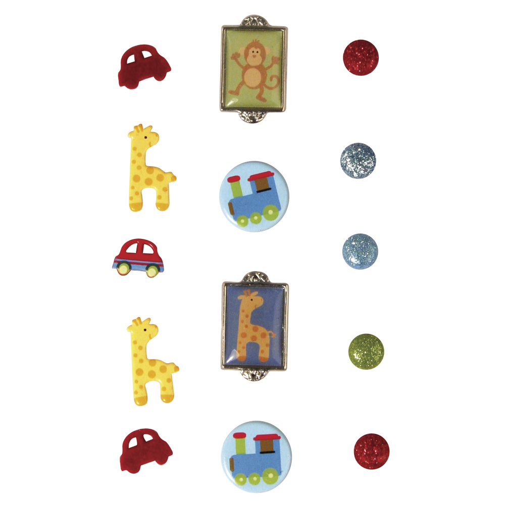 Boy - Brads, 14st, olika storlekar, Rayher, 