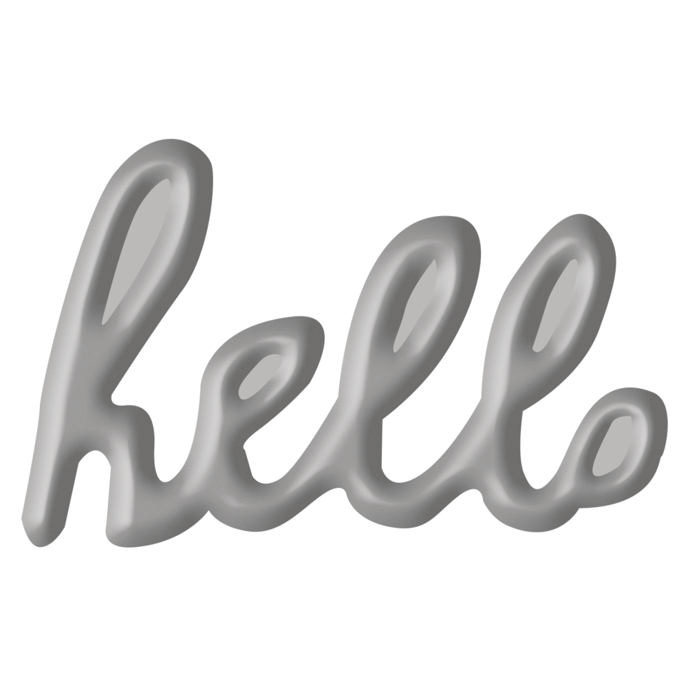 Hello - Embossingstans, Rayher