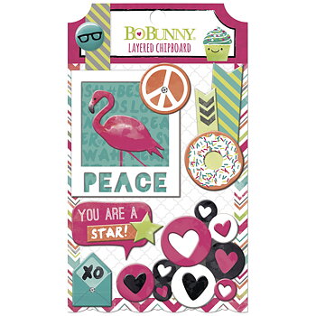 Forever Young - Chipboard, BoBunny, 