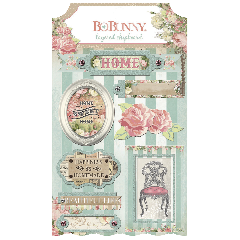 Soirée - Chipboard, BoBunny, 