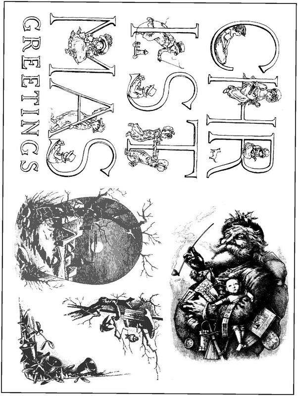 Victorian Christmas #2, The Artistic Stamper