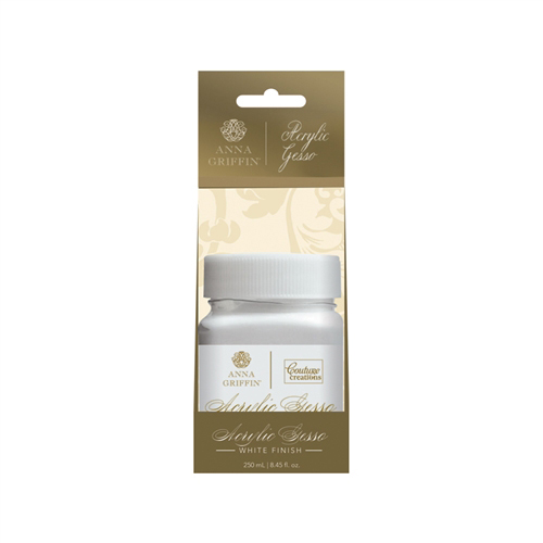 Acrylic Gesso - Vit, 250ml, Anna Griffin, Couture Creations