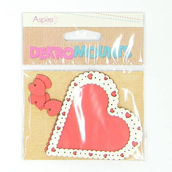 Small Heart Frames - chipboard, Aspire Craft