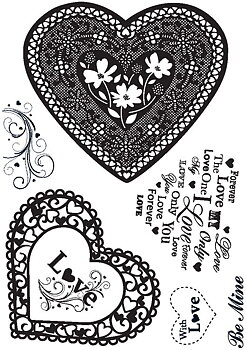 Love Heart, Clearstamps, Crafty Impressions