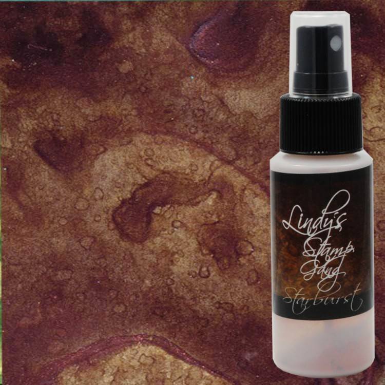 Cattail Copper Brown, Starburst Spray, Lindy's stamp gang
