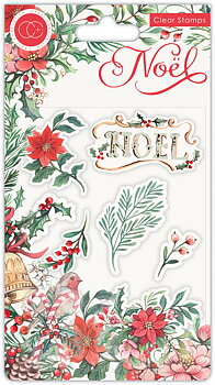 Flora - Noël, Clear Stamps, Craft Consortium 