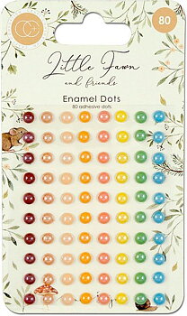 Little Fawn & Friends, Enamel Dots, Craft Consortium 