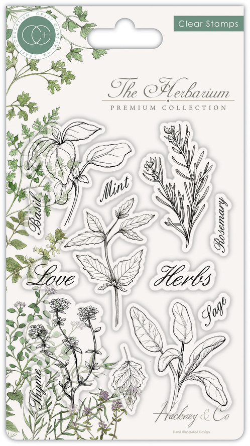 The Herbarium, Clearstamps, Craft Consortium 