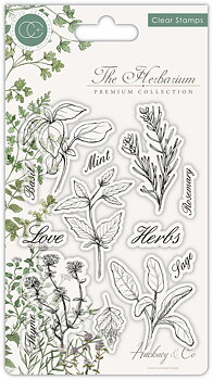 The Herbarium, Clearstamps, Craft Consortium 