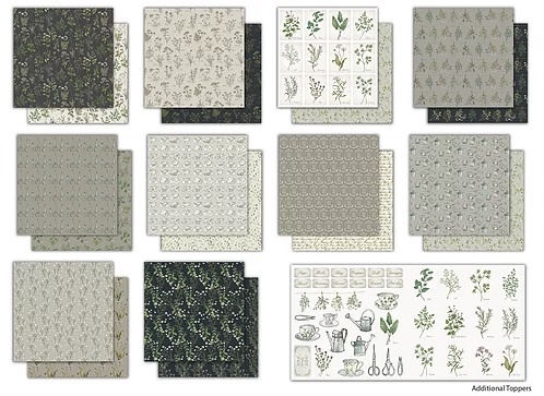 The Herbarium, 12"x12", 40 ark, Craft Consortium  - 2