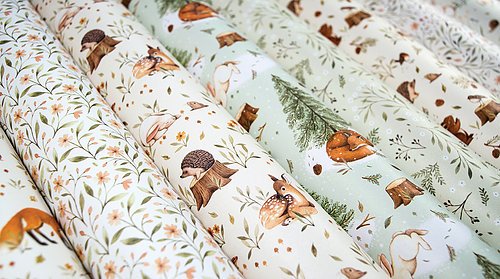 Little Fawn & Friends, 12"x12", 40 ark, Craft Consortium  - 3