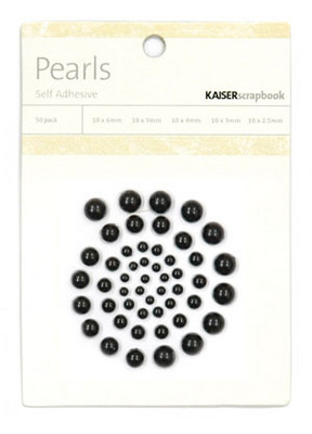 Black, Pearls, Kaisercraft