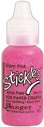 Glam Pink, Stickles Glitter Glue, Ranger Ink